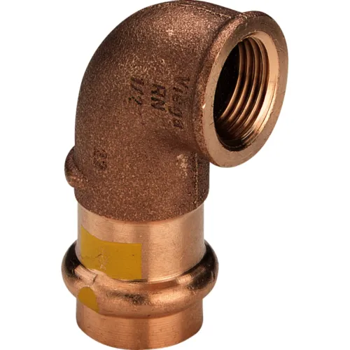 PROFIPRESSG KNIEKOPPELING 90° 12 MM PERS X 3/8" BI.DR.